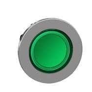 Schneider ZB4FW333, Bouton, Vert, Métal, 36,6 mm, 31 mm, 36,6 mm