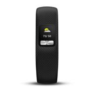 Bracelet de suivi d'activité Garmin Vivofit 4, noir