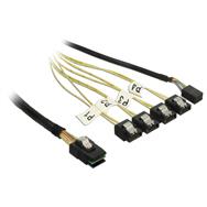 Câble SATA/SAS Delock - Mini SAS (SFF-8087) vers SATA, alimentation interne 8 broches