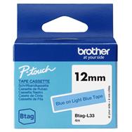 Brother BTAG-L33 - Bleu sur bleu clair