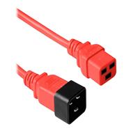 Rallonge d'alimentation ACT - IEC 60320 C20 vers IEC 60320 C19
