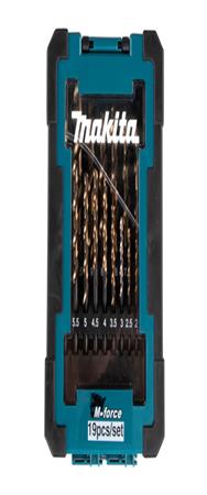 Makita D-67583 Jeu de forets M-Force 19 pièces