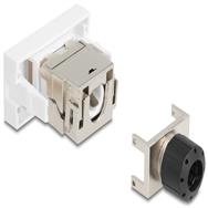 Module Delock Easy 45 prise RJ45 vers LSA Cat.6a 180° sans outil