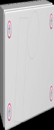Boîte de dérivation Rittal KX sans plaque de bride 200x200x120mm (1502000.00)
