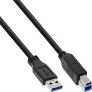 Câble USB 3.2 Gen.1 InLine A mâle/B mâle 1 m