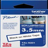 Brother TZe-N201 - Noir sur blanc