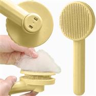 Brosse autonettoyante pour poils de chien et chat Extralink PET-819