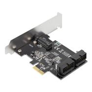 Carte PCI Express Delock vers 2 connecteurs USB 3.0 internes