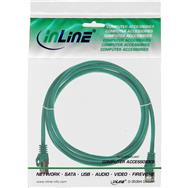 Câble de raccordement en ligne SF/UTP Cat.5e vert 3 m