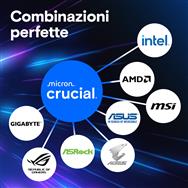 Kit Crucial Pro DDR5-5600 UDIMM CL46 - 128 Go - DDR5
