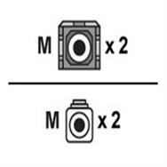 Câble de raccordement ACT - LC multimode (M) vers SC multimode (M)