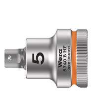 Wera 05003033001, Douille, 3/8", Métrique, 1 tête(s), 5 mm, Acier au chrome-vanadium
