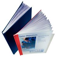 Esselte Leitz 177119 - A4 - Cardboard - Blue - Transparent - 30 sheets - 240 g/mÃ‚Â² - 80 g/mÃ‚Â²