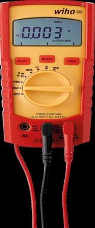 Multimètre numérique Wiha jusqu'à 1000 V AC CAT SB25542 45215