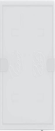 Bouton-poussoir GIRA KNX 4 comfort 1f TS4 blanc
