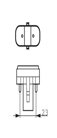 Lampe Philips TUV PL-S 11W 2P
