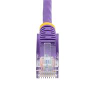 Câble Ethernet Cat5e/Cat5 anti-accrochage StarTech.com, 10 m, violet