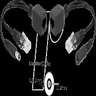 Adaptateur PoE passif Delock RJ45 DC 5,5 x 2,5 mm