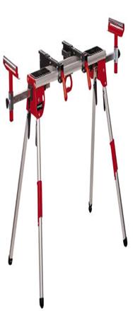 Einhell 4310615 - 100 kg - Métal - 4 pieds - Noir - Rouge - 12,5 kg