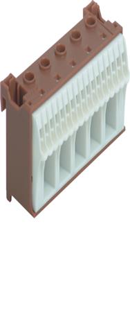 Borne de phase Hager SSK 22 points de connexion KN22P