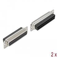 Connecteur de données Delock - DB-37 (F) (pack de 2)