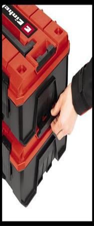 Mallette à outils Einhell E-Case SF avec compartiments