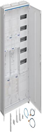 Armoire complète Hager ZB33SET25LK 2ZP BKE-I APZ 1100mm 3 champs.