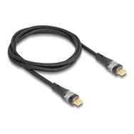 Câble USB Delock - USB-C 24 broches (M) vers USB-C 24 broches (M)
