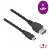 Câble DisplayPort Delock - USB-C (M) 24 broches vers DisplayPort (M)