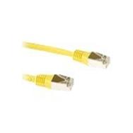 ACT Yellow 3 meter LSZH SFTP CAT6 patch cable with RJ45 connectors - 3 m - Cat6 - RJ-45 - RJ-45 - Yellow