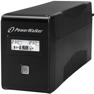 PowerWalker VI 850 LCD FR - Interactivité de ligne - 0,85 kVA - 480 W - 162 V - 290 V - 50/60 Hz