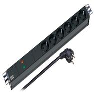 Bachmann EFB Elektronik 691689SW - 2 m - Indoor - CEE - Angled - IP20 - Splash proof