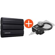 Samsung Portable SSD T7 Shield 1 TB USB 3.2 Gen2 Type-C Black PC/Mac incl.