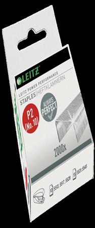 Esselte Leitz 55771000 - Staples pack - 4 mm - 2000 staples - Steel - Chrome - 10 sheets