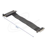 Carte Riser Delock PCI Express 3.0 x4 St> x16 Slot avec câble - Câble - 0,3 m