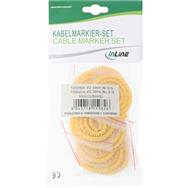 Marqueur de câble en ligne 5,2 mm à 10 mm n° 0-9 1000 pièces.