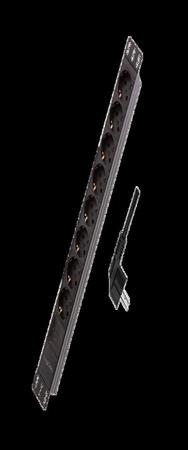 PDU LogiLink 19" à 8 prises avec protection contre les surtensions