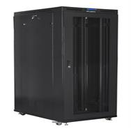 Lanberg 19" 800X1000 SCHWARZ LCD PERFORIERTE TÃƒÅ“R RACK EI