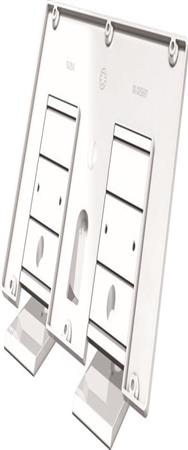 Support GIRA 128203 pour station d'accueil vidéo AP 7, blanc pur brillant