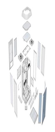 Thermaltake The Tower 300 Mini Blanc Neige