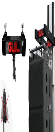 Guil ULK-A4 - Suspension pour chariot élévateur pour systèmes de lignes de production adaptés aux fourches de 60 mm et