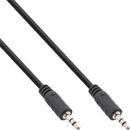 Câble audio en ligne 3,5 mm stéréo mâle / mâle 2,5 m