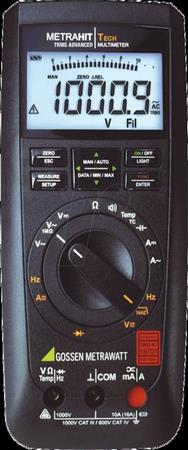 Multimètre numérique portable GMC Instruments METRAWATT METRAHit TECH DAkkS calibré CAT