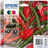 Epson 503XL - Rendement élevé (XL) - 9,2 ml - 6,4 ml - 4 pièces - Pack multiple