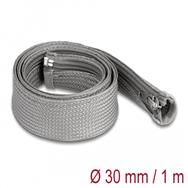 Gaine tressée Delock - diamètre 30 mm avec fermeture éclair