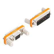Adaptateur série Delock - DB-9 (M) avec écrous vers DB-25 (M) vissable