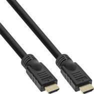 Câble HDMI haute vitesse en ligne avec Ethernet Premium 4K2K mâle/mâle noir 10 m