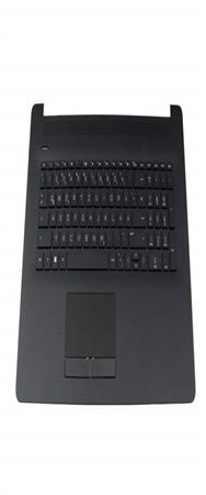 Clavier HP 6070B138101 avec topcase DE noir