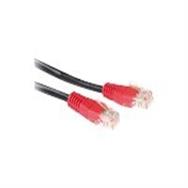 ACT Black 1.5 meter U/UTP CAT5E patch cable cross with RJ45 connectors - 1.5 m - Cat5e - U/UTP (UTP) - RJ-45 - RJ-45 - Black - Red