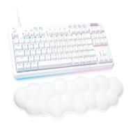 Logitech G G713 - G713 Wireless Keyboard - Wired - USB - Mechanical - QWERTY - RGB LED - White